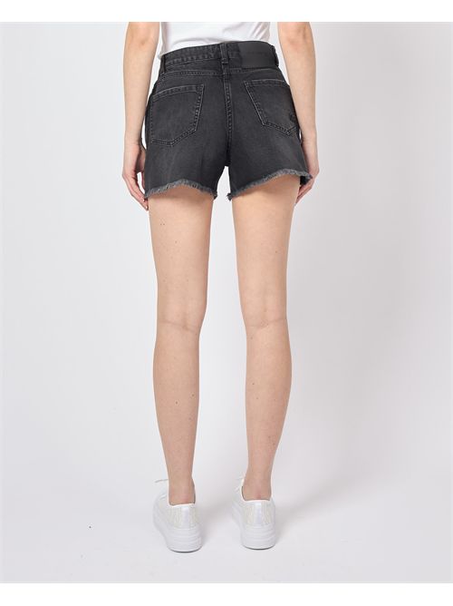 Shorts donna in denim Richmond X neri RICHMOND X | UWP25121SHDENIM BLACK